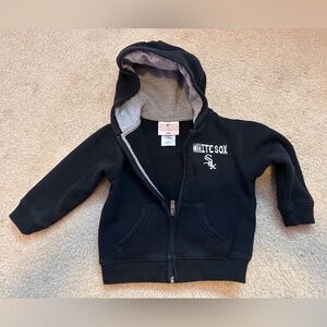 Majestic White Sox Kids Hoodie - Black and White and Grey
